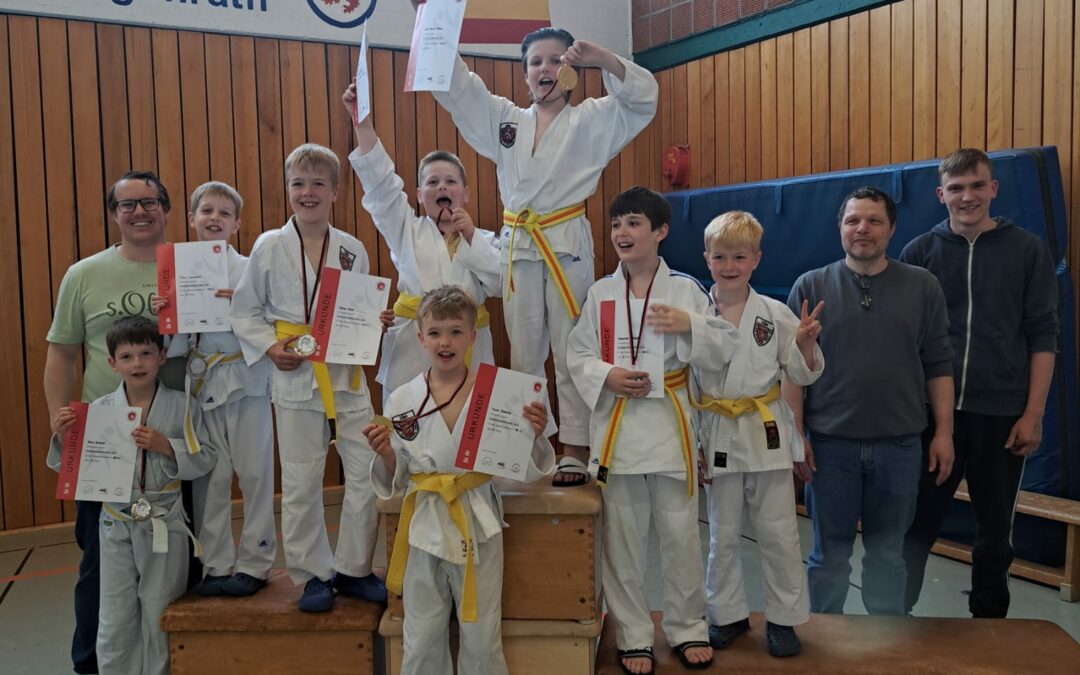 Erfolgreicher Auftritt der Stolberger Judoka bei den Kreismeisterschaften