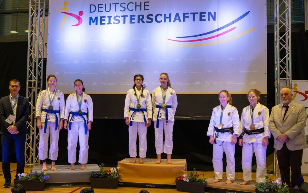 Gold und Bronze bei den Deutschen Meisterschaften 2024 im Ju-Jutsu