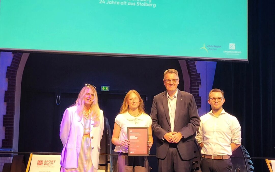 Ehrenamtspreis „Jugend in Bewegung 2025“ und EM Bronze für Charlotte Kummer.